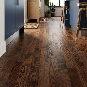 PARQUET PREFINITI - Rovere 3 Strip - Espresso - Verniciato-2